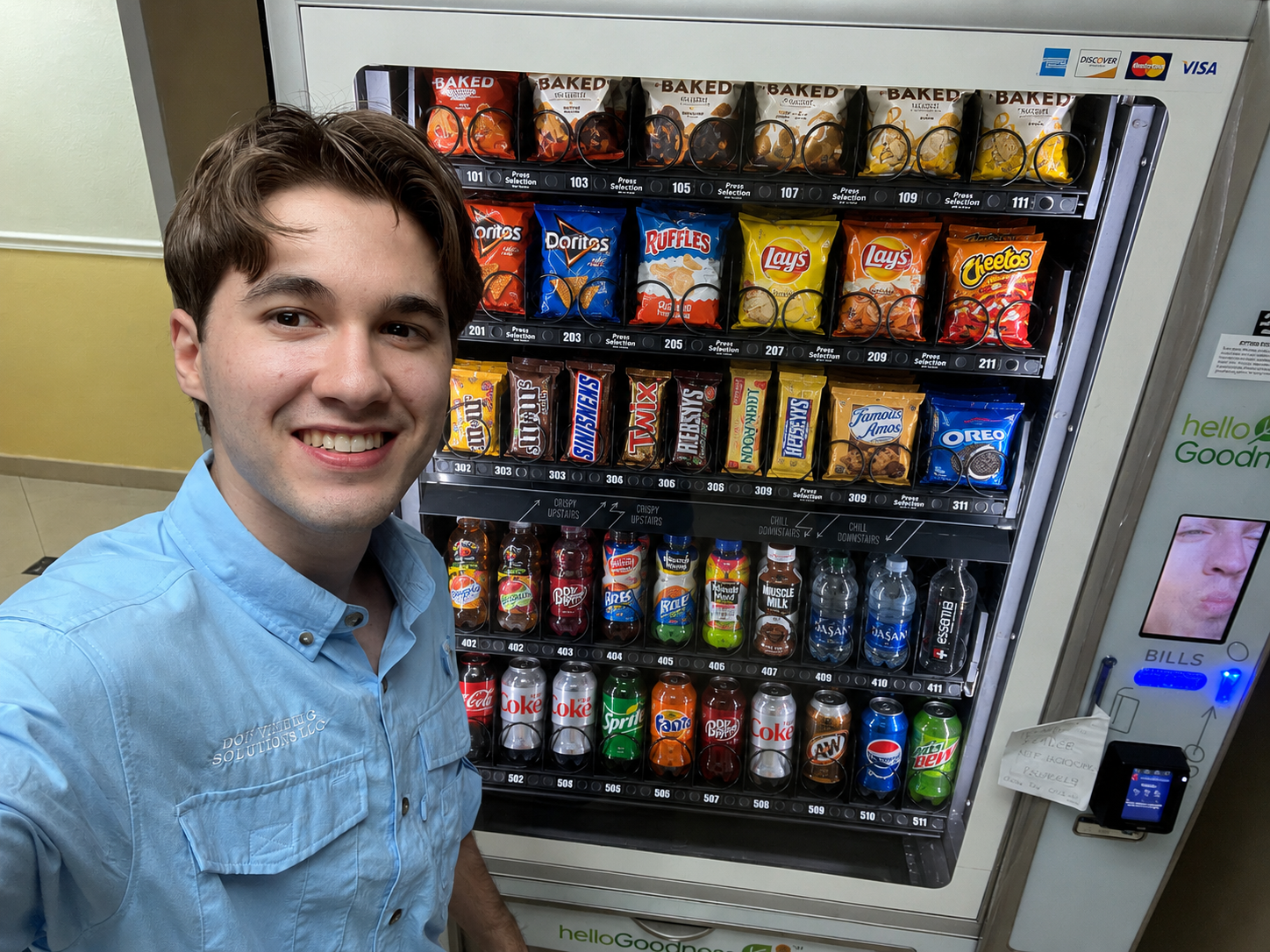Photo of Manuel Garcia, founder of DON Vending Solutions